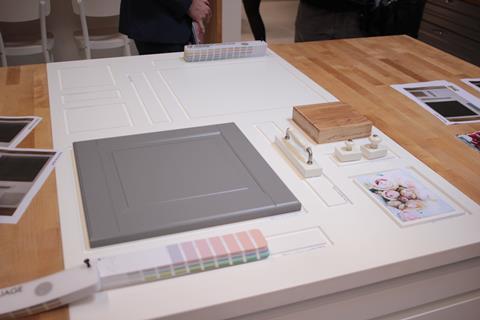 Ikea Reading Style Island close up